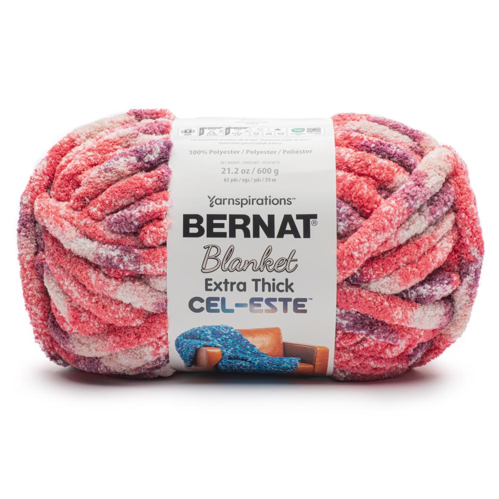 Bernat Blanket Extra Thick - Jupiter Rouge
