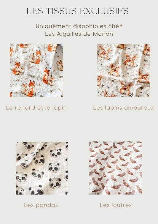 Duo doudous aide à la séparation Suzette