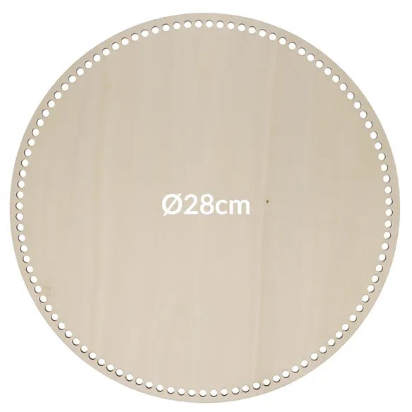Fond en bois 28 cm