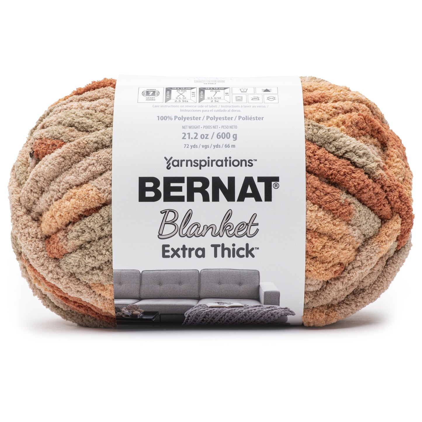 Bernat Blanket Extra Thick 600g 25mm - 49 Argile