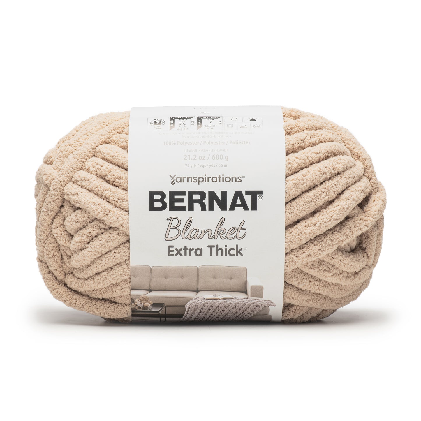 Bernat Blanket Extra Thick 600g 25mm 72 - Beige