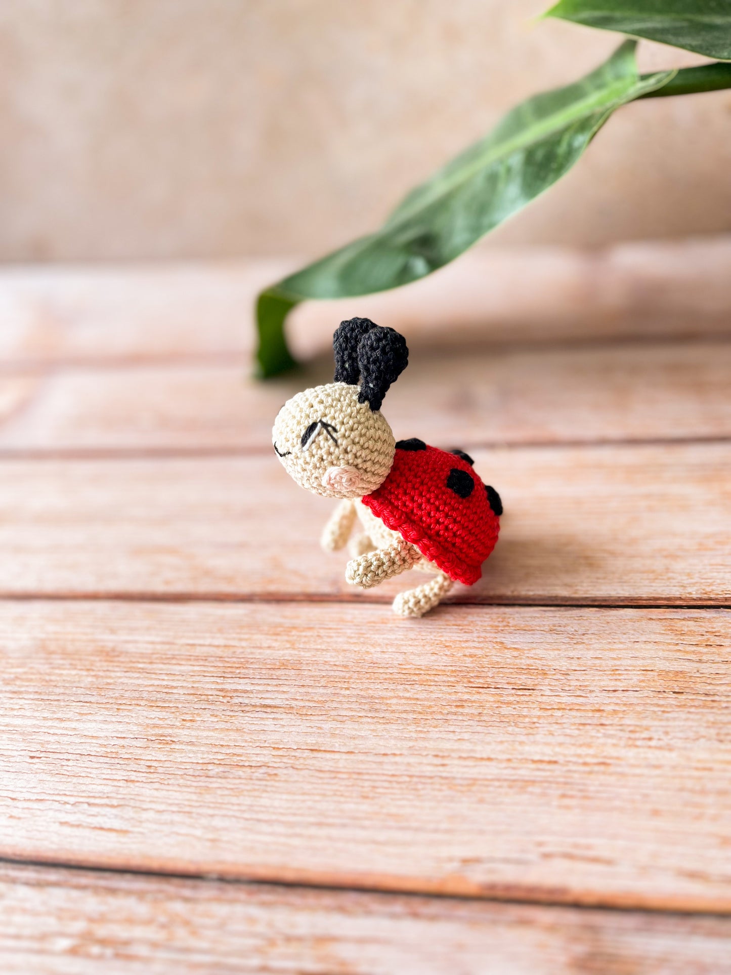 Cyrielle la coccinelle - Patron crochet PDF