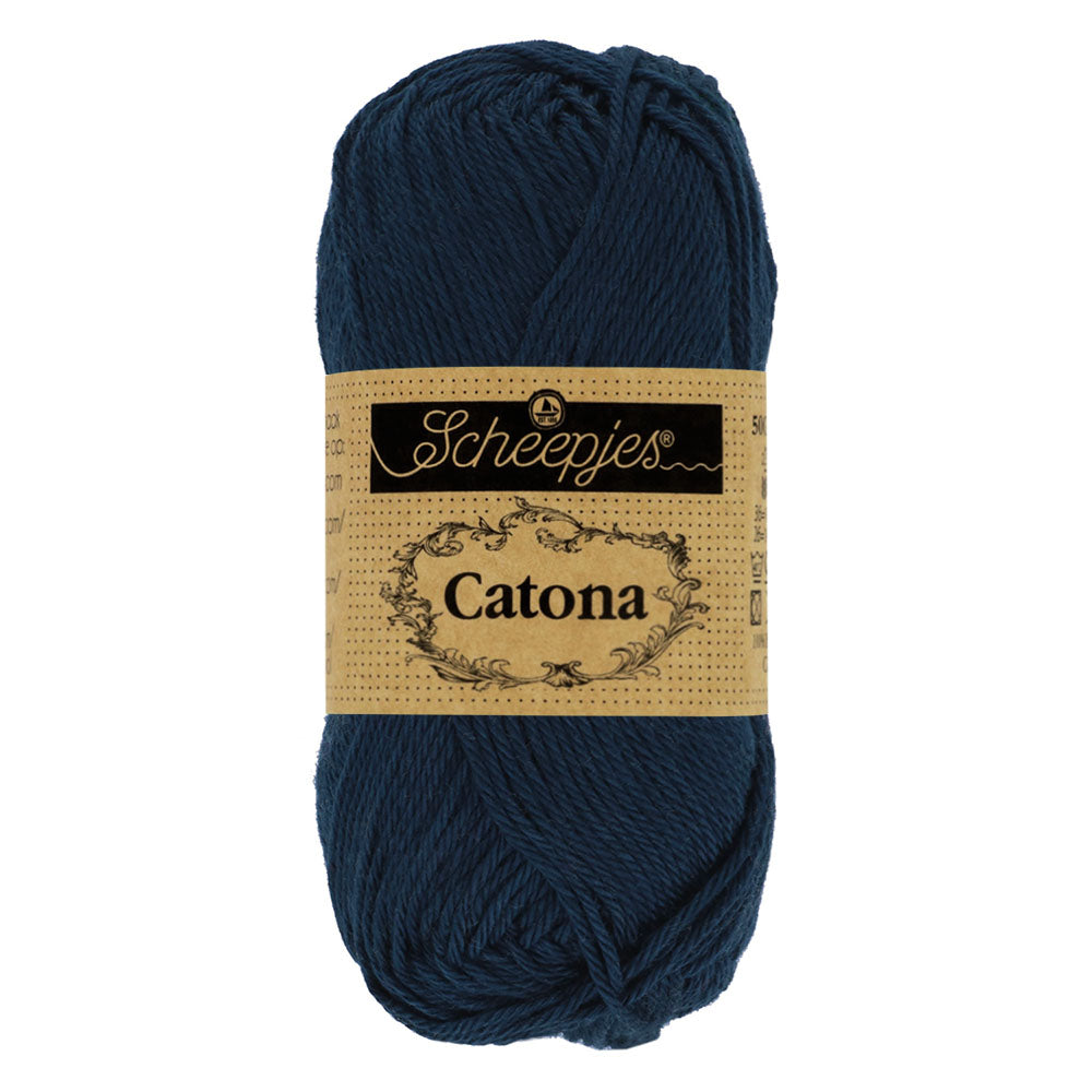 Catona 50g 124 - Bleu marine foncé