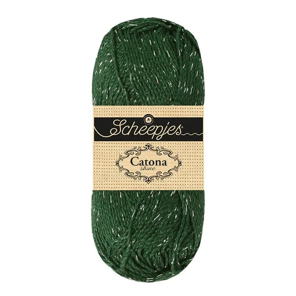 Catona shine 525s - Vert sapin Argenté