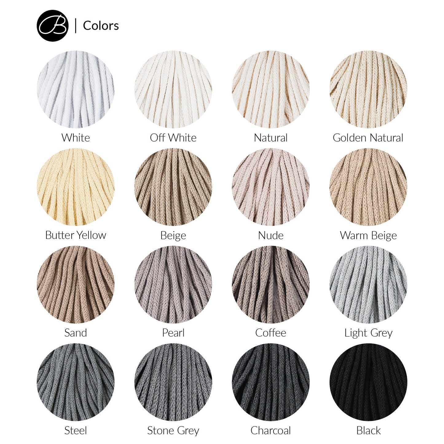 Panière personnalisée au crochet