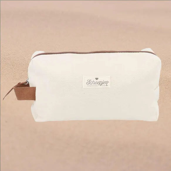 Trousse de rangement blanche