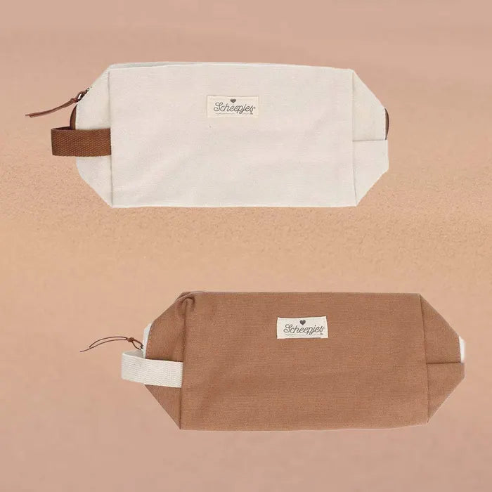 Trousse de rangement blanche