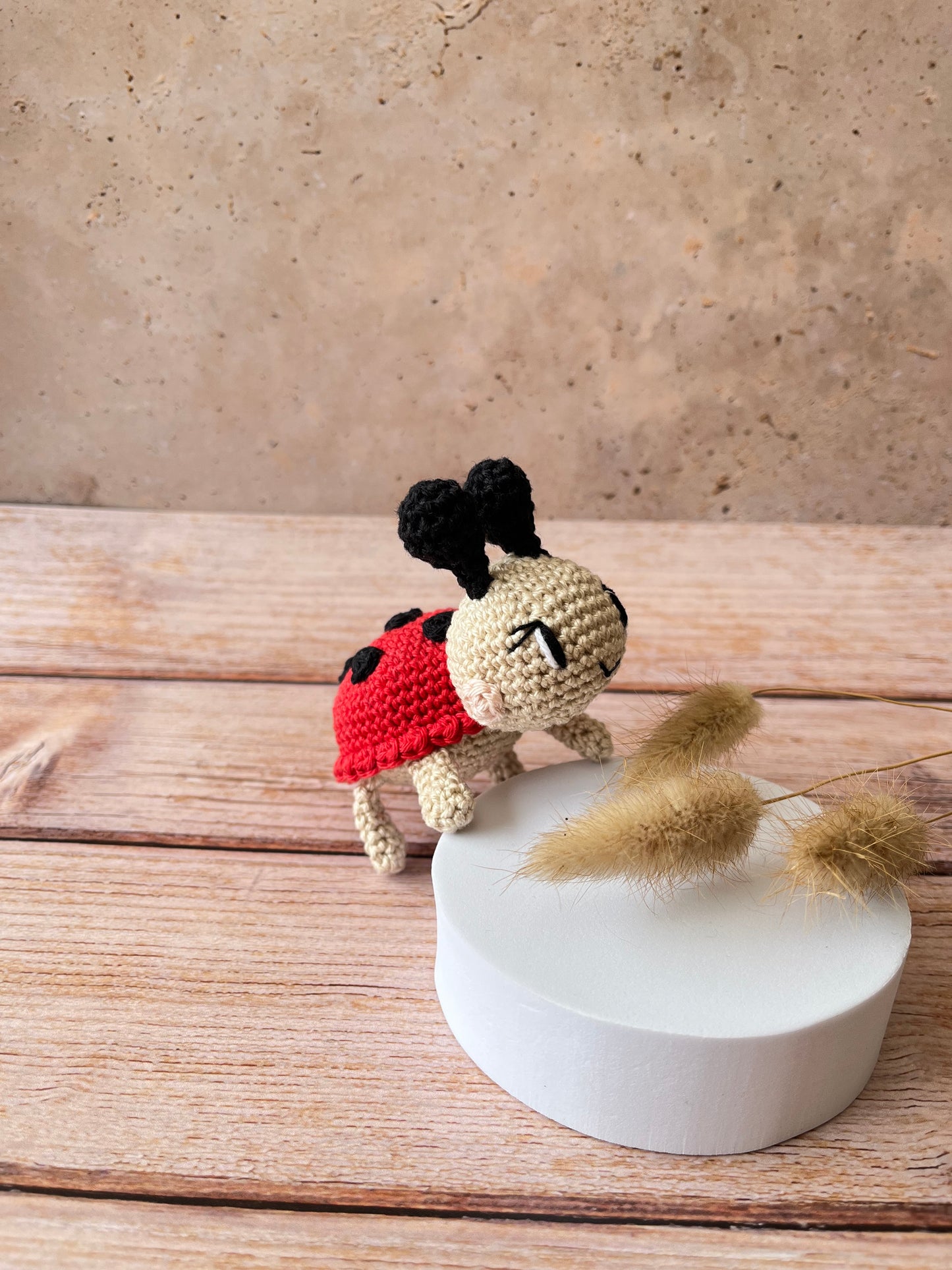 Cyrielle la coccinelle - Patron crochet PDF