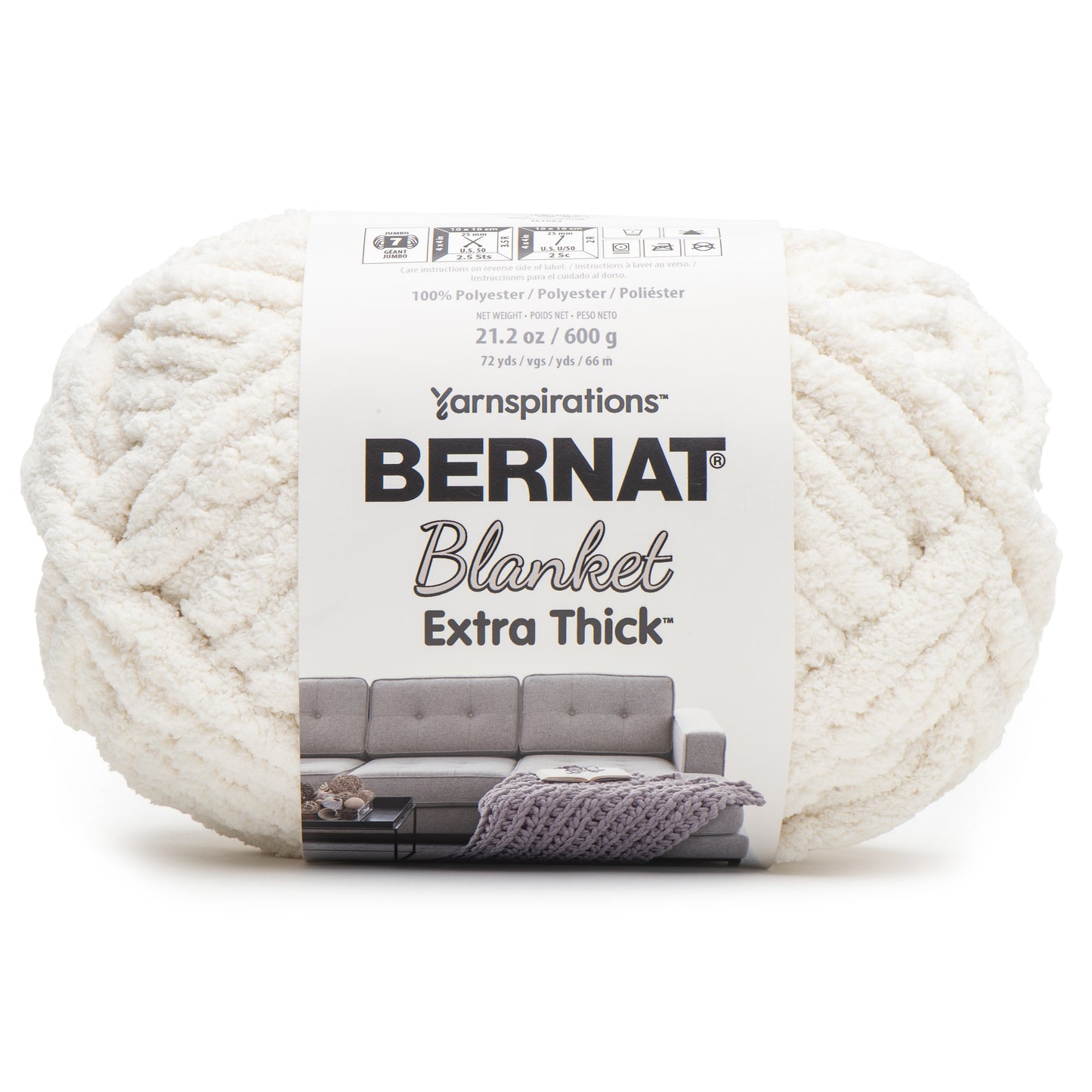 Bernat Blanket Extra Thick 600g 25mm 61 - Blanc Vintage