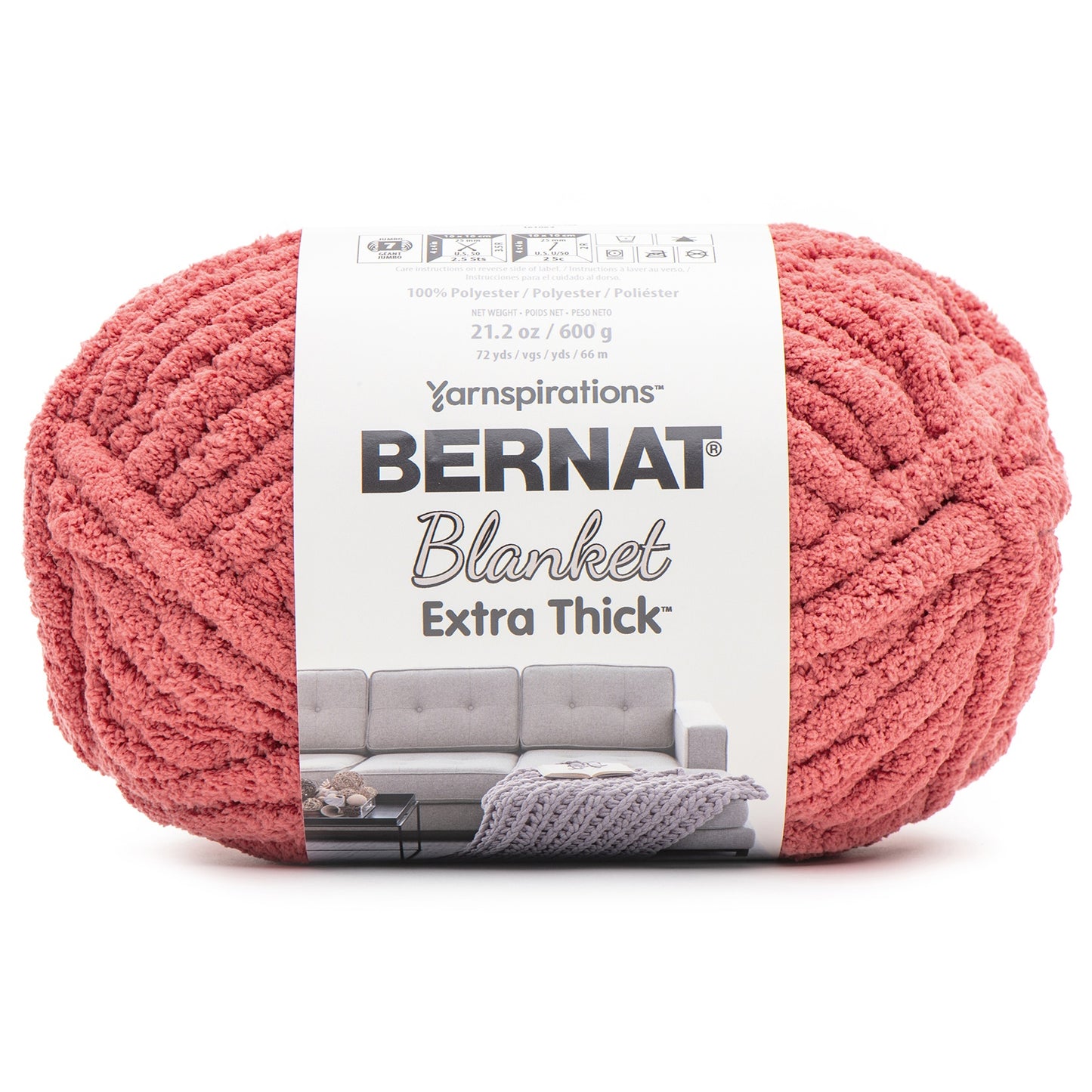 Bernat Blanket Extra Thick 600g 25mm 07 - Argile rouge