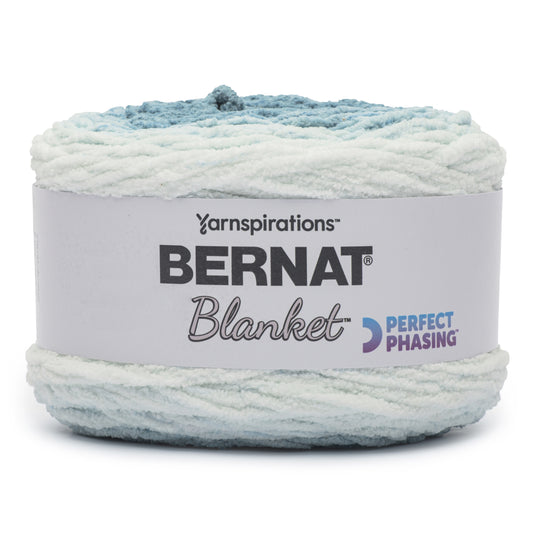 Bernat Blanket Perfect Phasing - Bleu profond