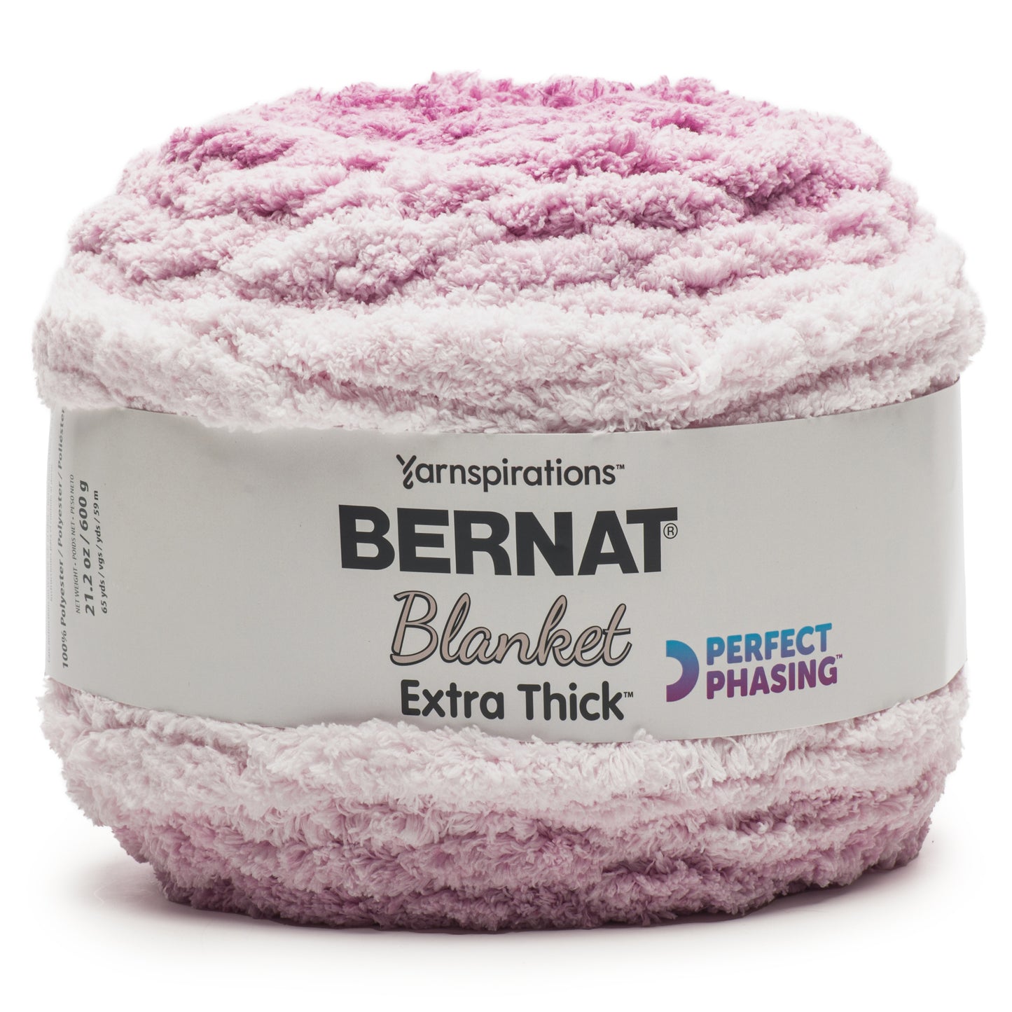 Bernat Blanket Extra Thick Perfect Phasing Yarn 07 - Fushia