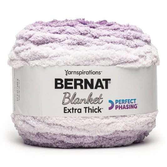 Bernat Blanket Extra Thick Perfect Phasing Yarn 16 - Violet