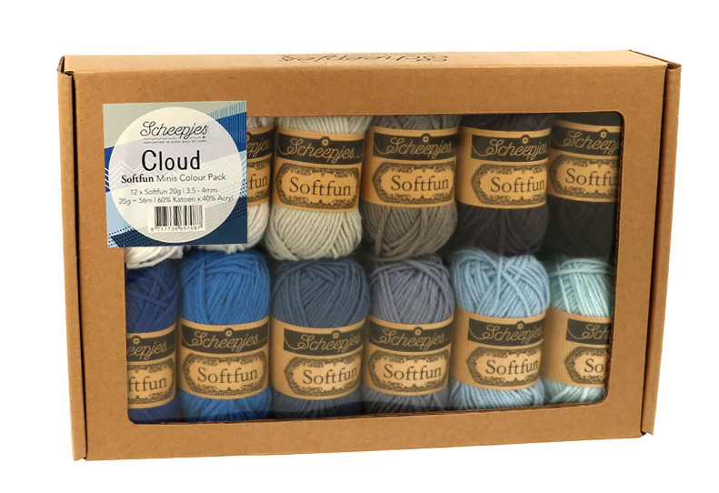 Scheepjes Softfun pack de couleurs 12x20g - Nuage