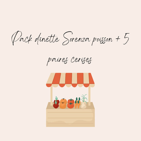 Pack dinette personnalisé Sorenza