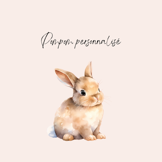 Pompom personnalisé - Délai express