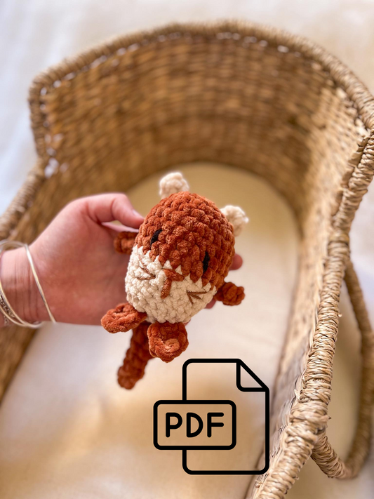 Patron Crochet PDF - Suzanne la mini loutre potelée
