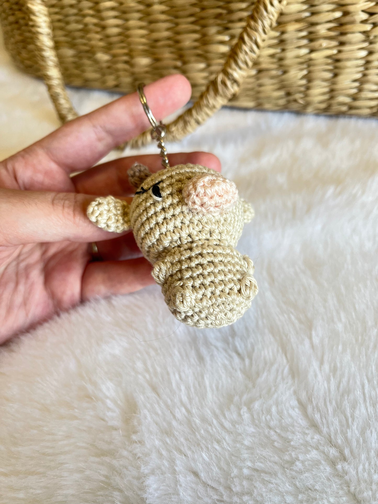 Porte clé Marguerite la vache