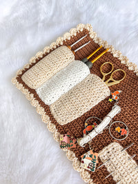 Kit Crochet – La Trousse de l'Artisane | Rangement crochets fait main