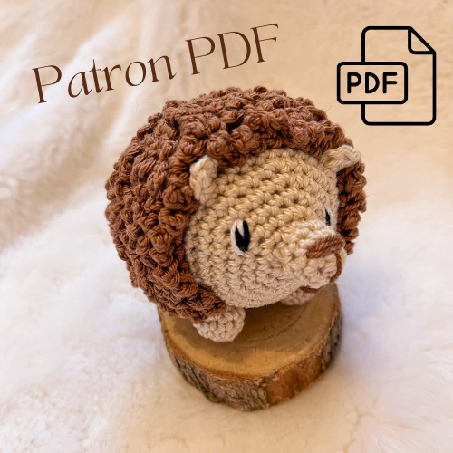 Gaston le hérisson - Patron crochet PDF