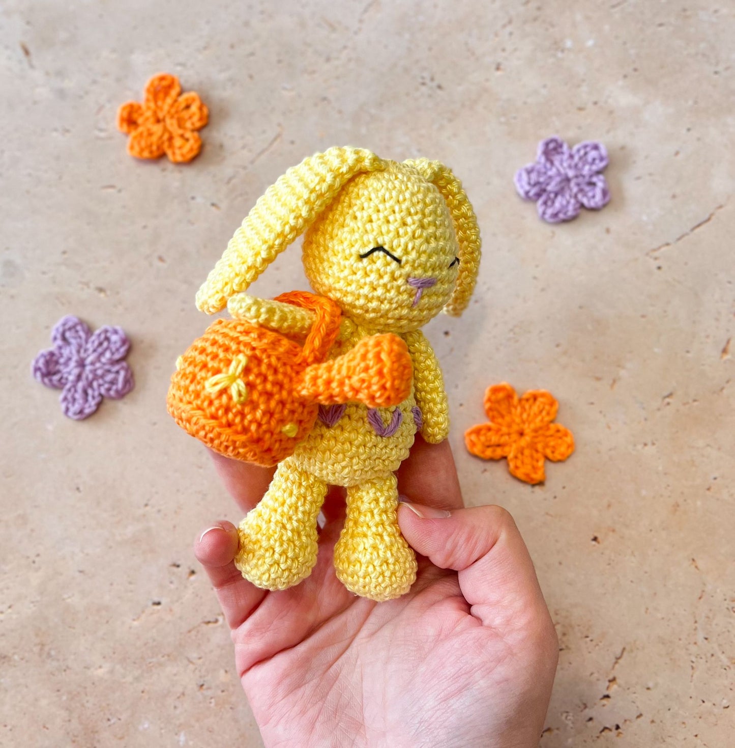 Célestin et son jardin 🐰 - Kit crochet