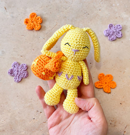 Célestin et son jardin 🐰 - Kit crochet